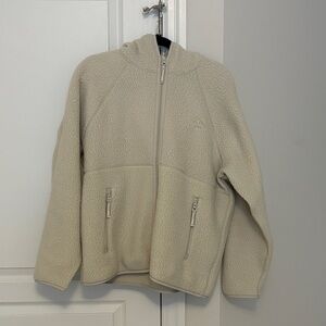 TNA POLAR FULL ZIP SWEATER WITH HOOD